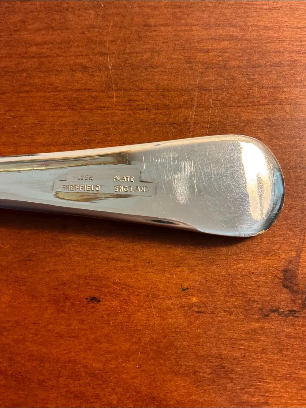 Sheffield‎ Silver Plated Slotted Serving Spoon - Elegant Draining Spoon England
